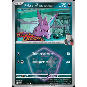 Nidoran♂ de la Team Rocket 117/182