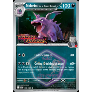 Nidorino de la Team Rocket 118/182