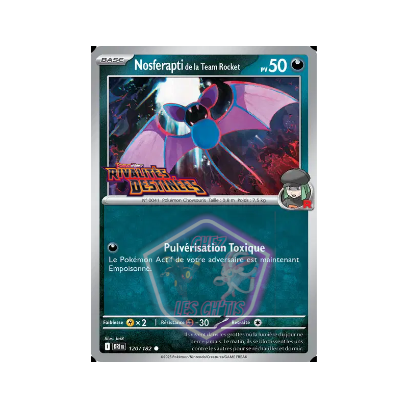 Nosferapti de la Team Rocket 120/182