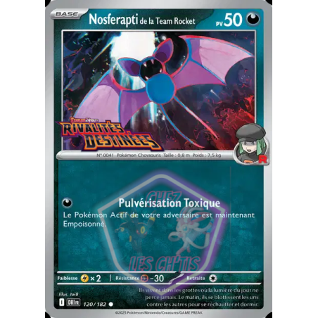 Nosferapti de la Team Rocket 120/182