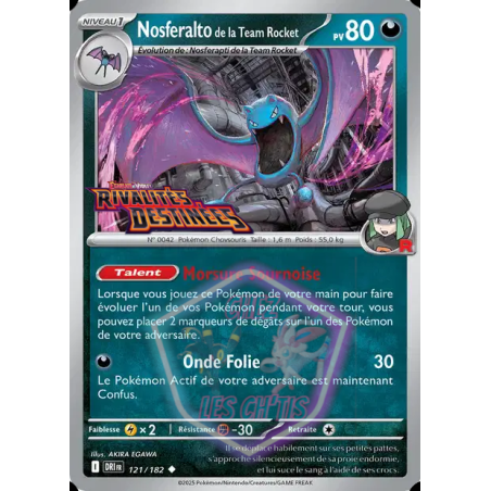 Nosferalto de la Team Rocket 121/182