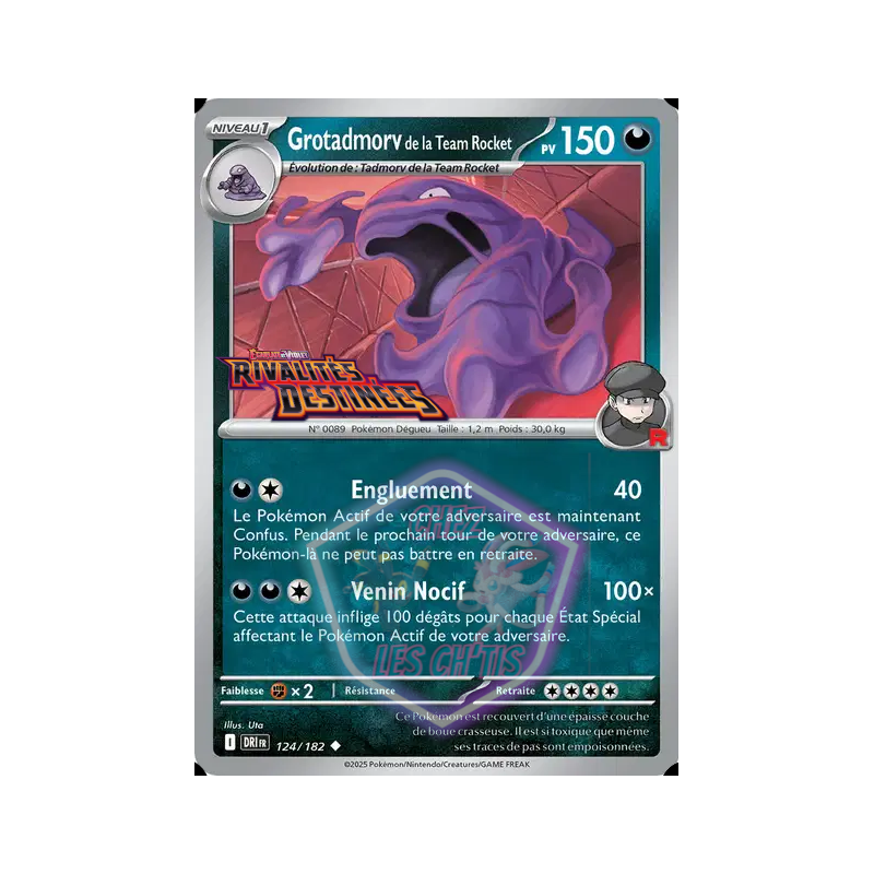 Grotadmorv de la Team Rocket 124/182