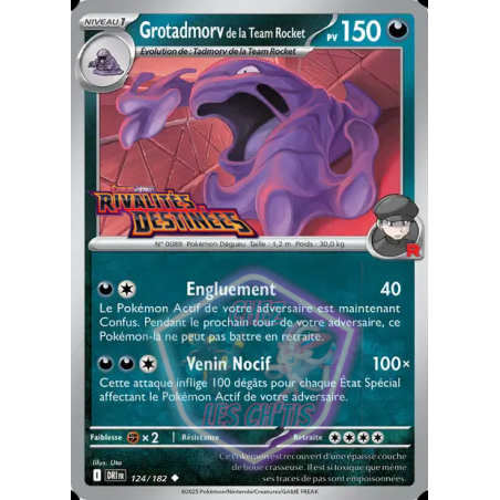 Grotadmorv de la Team Rocket 124/182