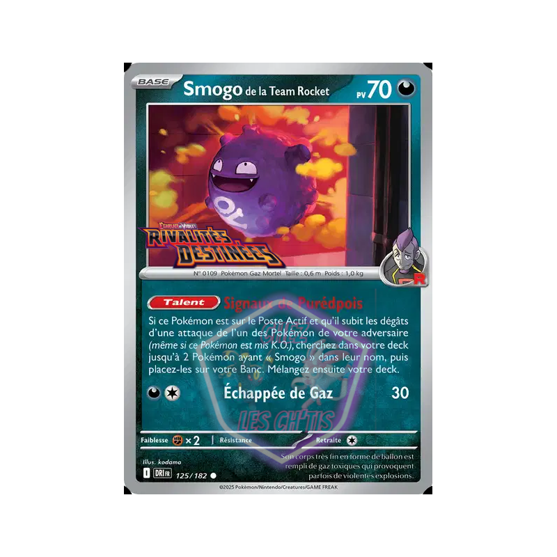 Smogo de la Team Rocket 125/182