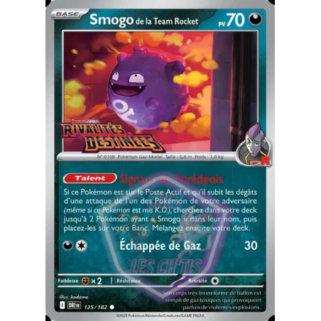 Smogo de la Team Rocket 125/182