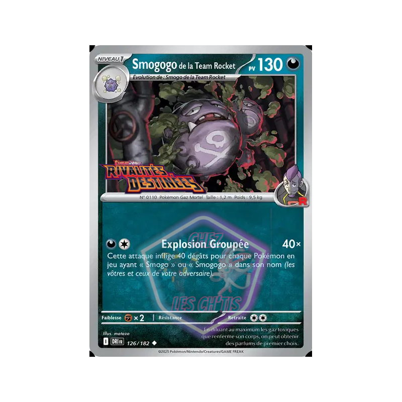 Smogogo de la Team Rocket 126/182