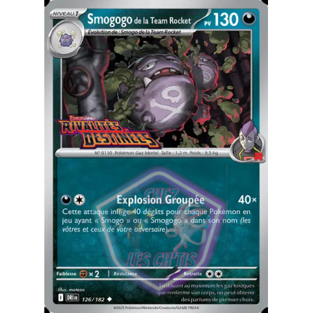 Smogogo de la Team Rocket 126/182