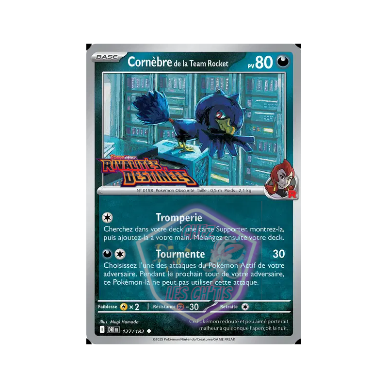 Cornèbre de la Team Rocket 127/182