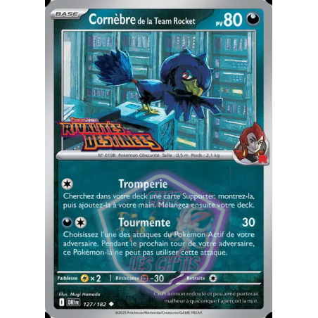 Cornèbre de la Team Rocket 127/182