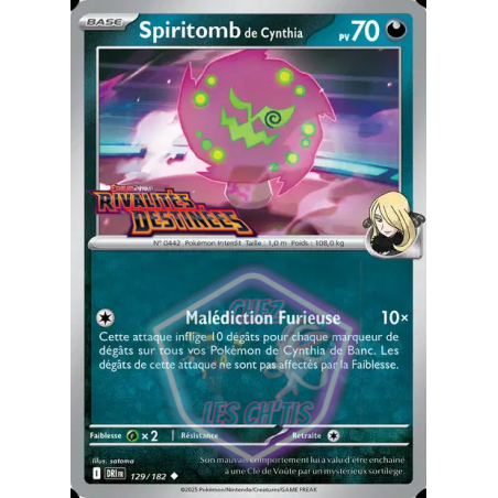 Spiritomb de Cynthia 129/182