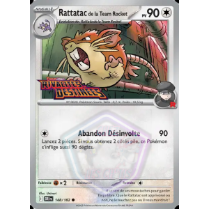 Rattatac de la Team Rocket 148/182