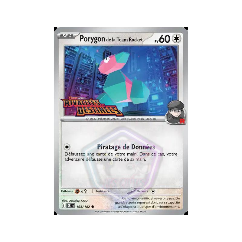 Porygon de la Team Rocket 153/182
