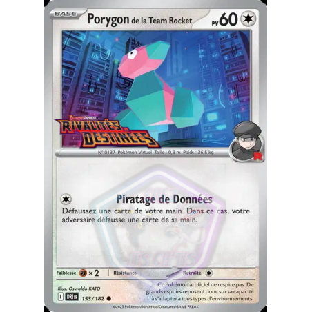 Porygon de la Team Rocket 153/182