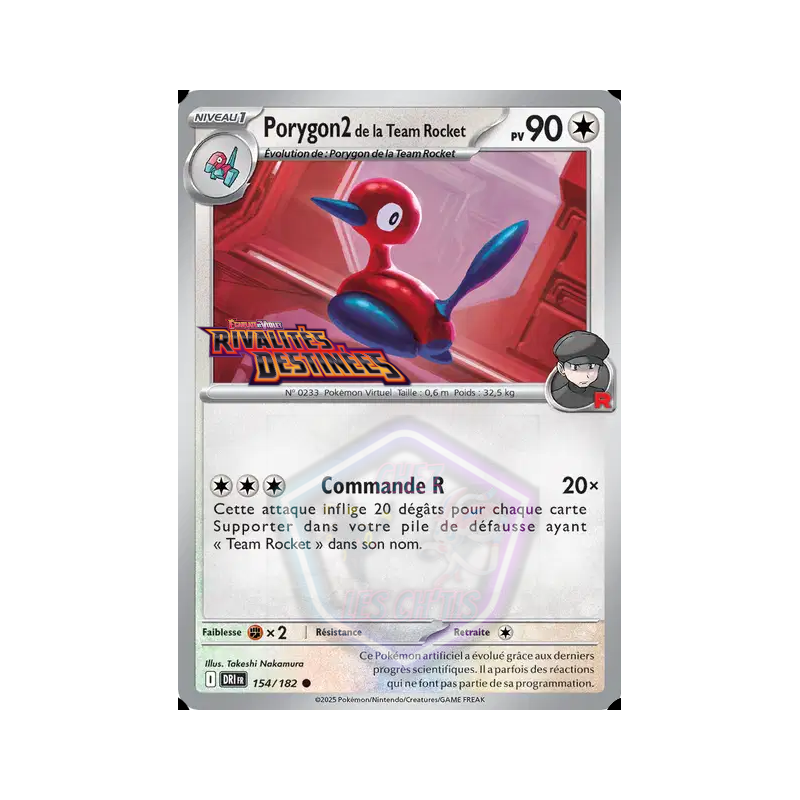 Porygon2 de la Team Rocket 154/182