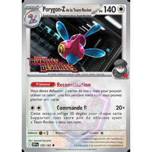 Porygon-Z de la Team Rocket 155/182