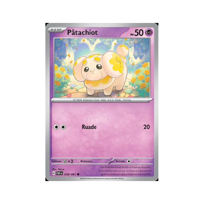 Pâtachiot 38/91
