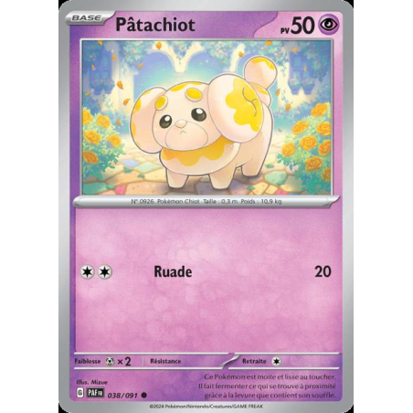 Pâtachiot 38/91