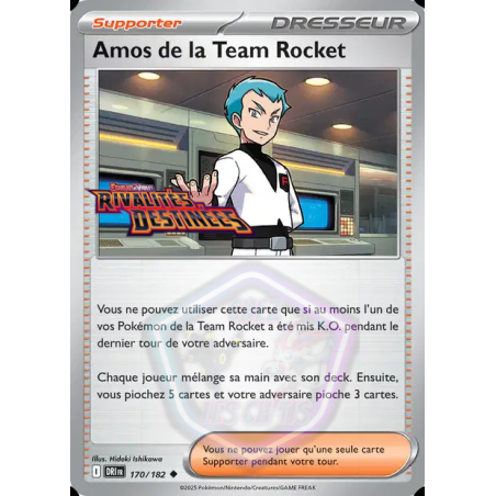 Amos de la Team Rocket 170/182