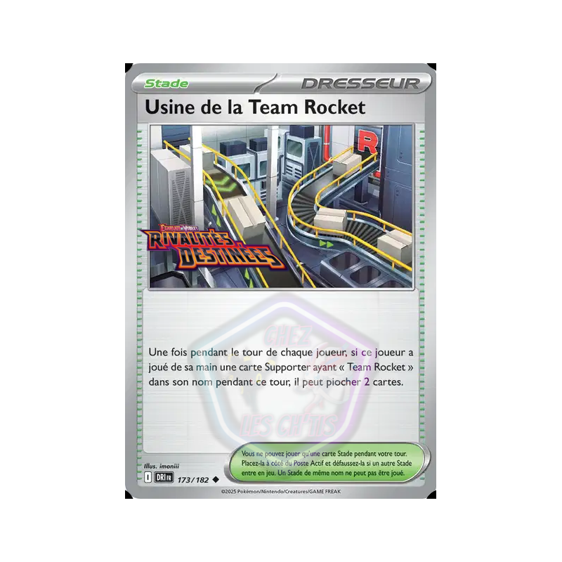 Usine de la Team Rocket 173/182