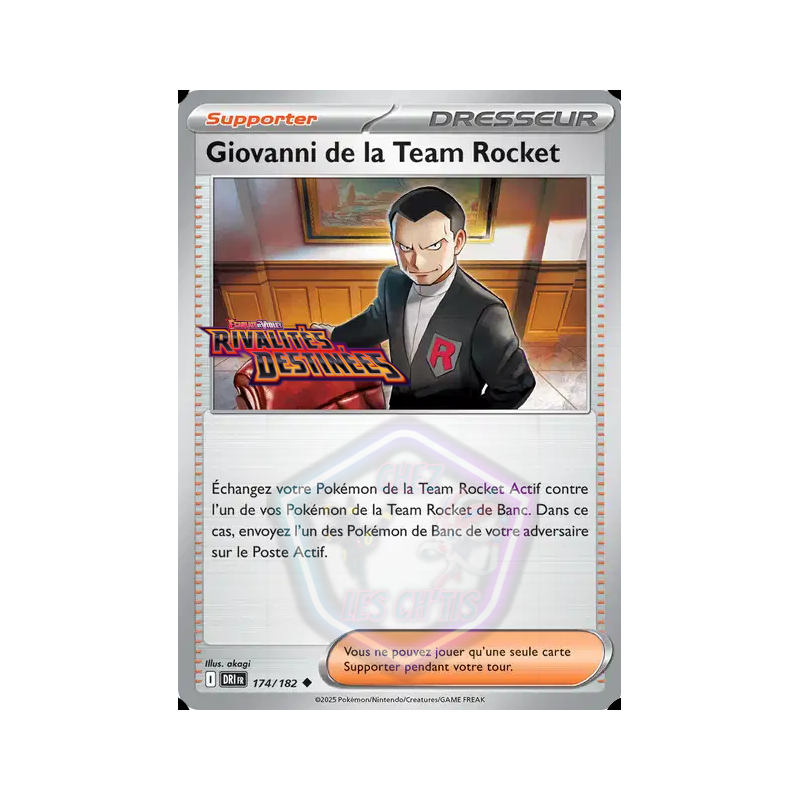 Giovanni de la Team Rocket 174/182