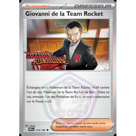 Giovanni de la Team Rocket 174/182