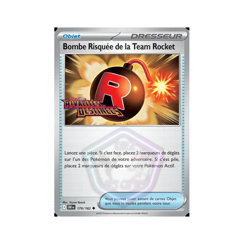 Bombe Risquée de la Team Rocket 179/182