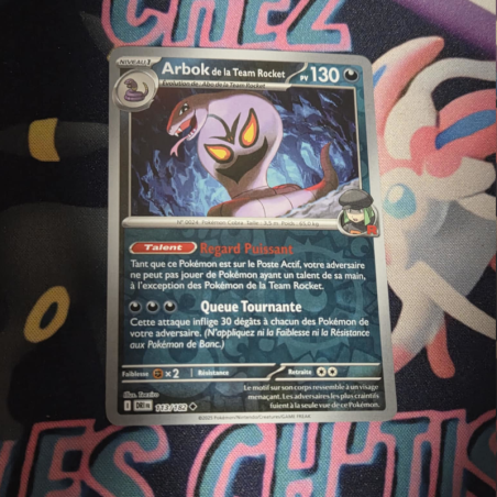 Arbok de la Team Rocket 113/182