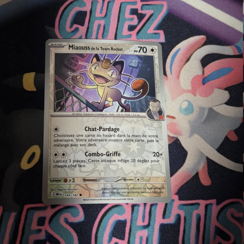 Miaouss de la Team Rocket 149/182