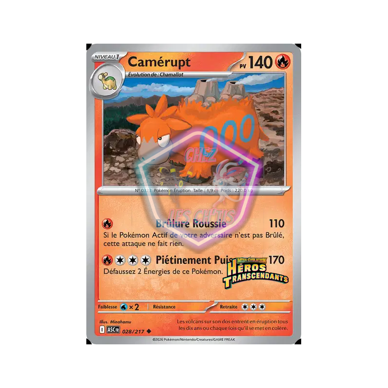 Camérupt 28/217