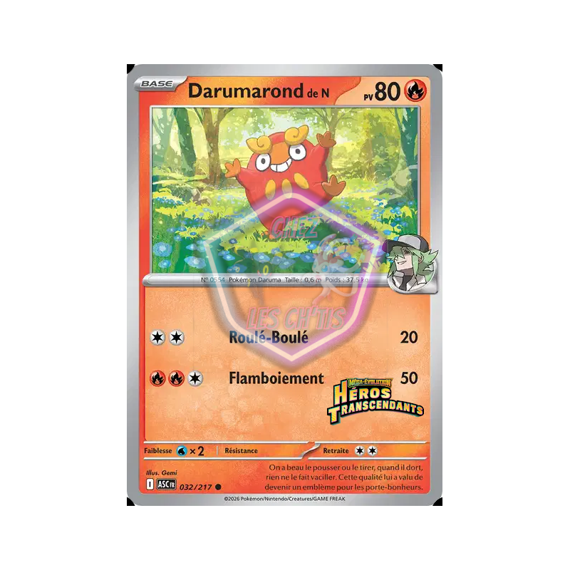 Darumarond de N 32/217