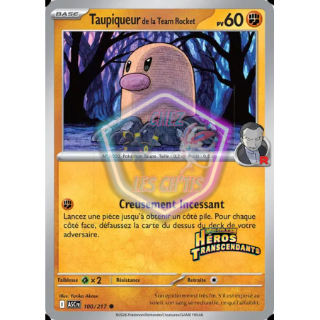 Taupiqueur de la Team Rocket 100/217