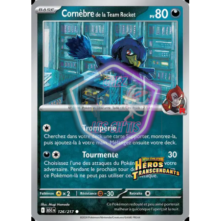 Cornèbre de la Team Rocket 126/217