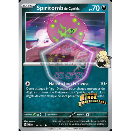 Spiritomb de Cynthia 133/217