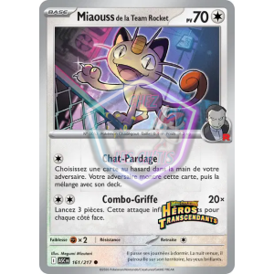 Miaouss de la Team Rocket 161/217