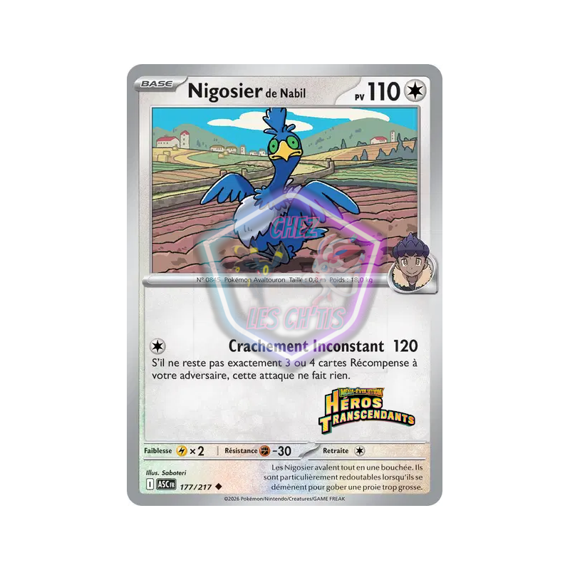 Nigosier de Nabil 177/217