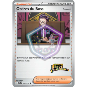 Ordres du Boss Corvault 183/217