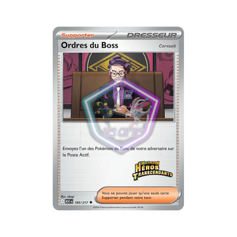 Ordres du Boss Corvault 183/217