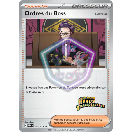 Ordres du Boss Corvault 183/217