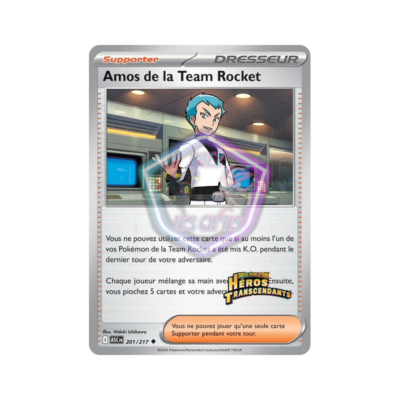 Amos de la Team Rocket 201/217
