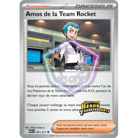 Amos de la Team Rocket 201/217