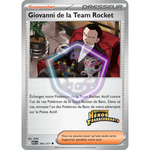 Giovanni de la Team Rocket 204/217