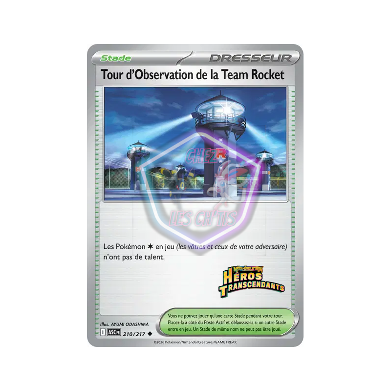Tour d'Observation de la Team Rocket 210/217