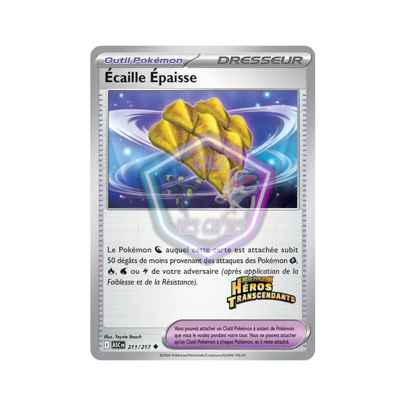 Écaille Épaisse 211/217