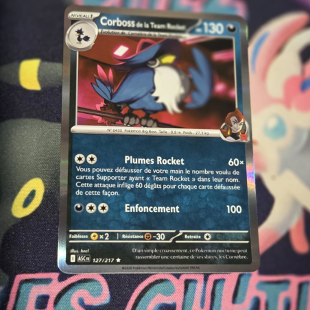 Corboss de la Team Rocket 127/217