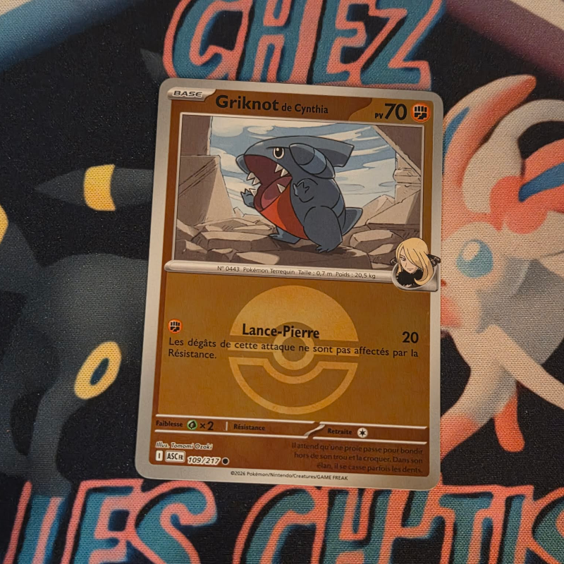 Griknot de Cynthia pokeball 109/217