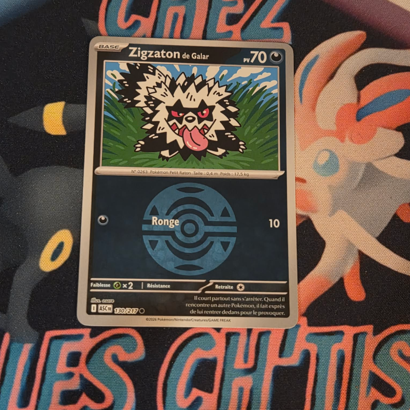 Zigzaton de Galar sombre ball 130/217