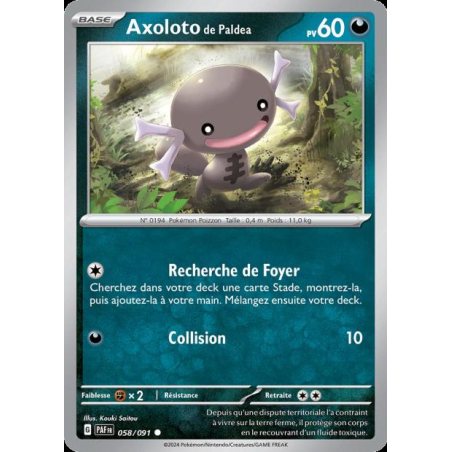 Axoloto de Paldéa 58/91