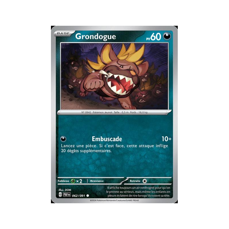 Grondogue 62/91