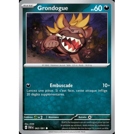 Grondogue 62/91