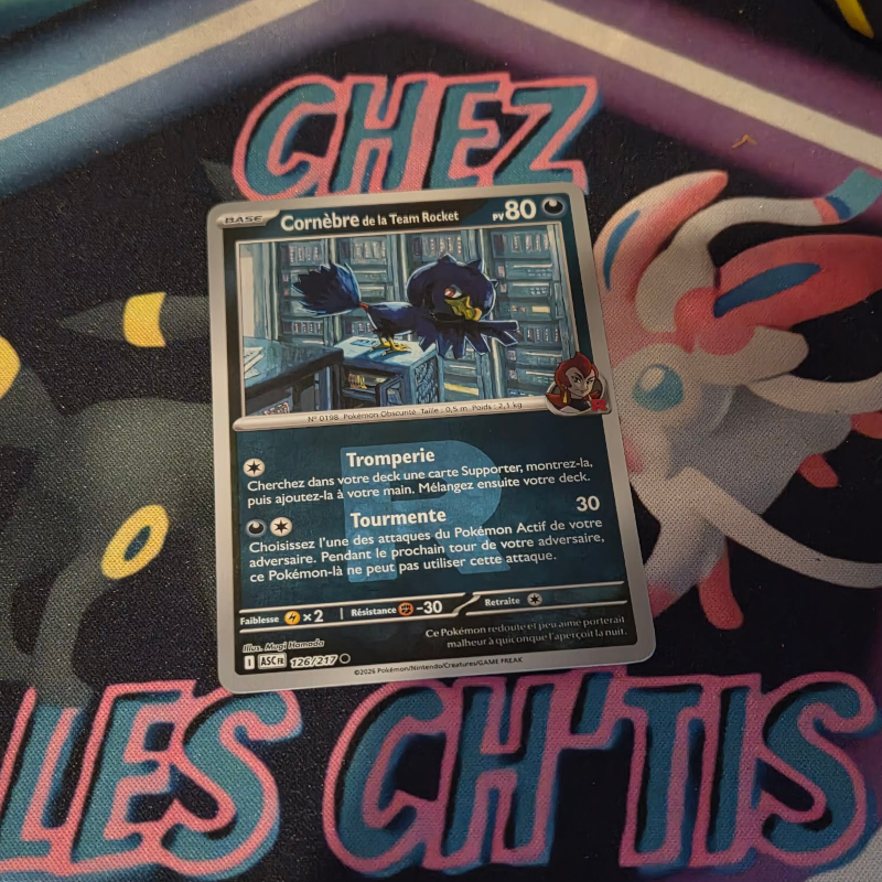 Cornèbre de la Team Rocket 126/217